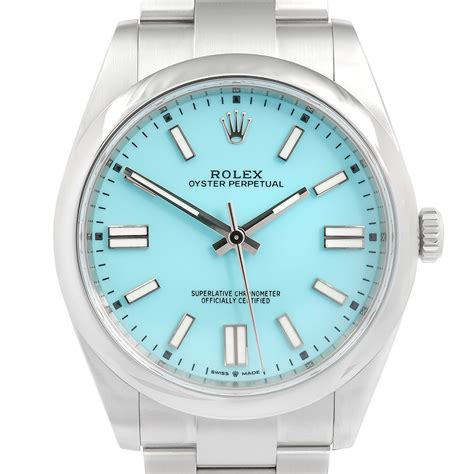 womens blue face rolex|tiffany blue rolex oyster perpetual.